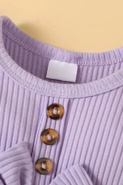 Sweet Floral Printed Bow Front Ruffle Trim Baby Romper Skirt -Layer Outfit 38967322869980 3