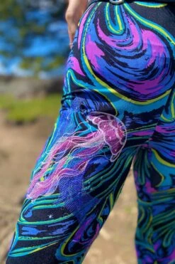 Ring My BellBottom Jumpsuit In Blissed Out Blues - Mystical Jelly -Layer Outfit 38973657841884 6