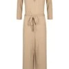 Cossac | Beige Long Sleeve Knit Jumpsuit -Layer Outfit 3902867570731 1