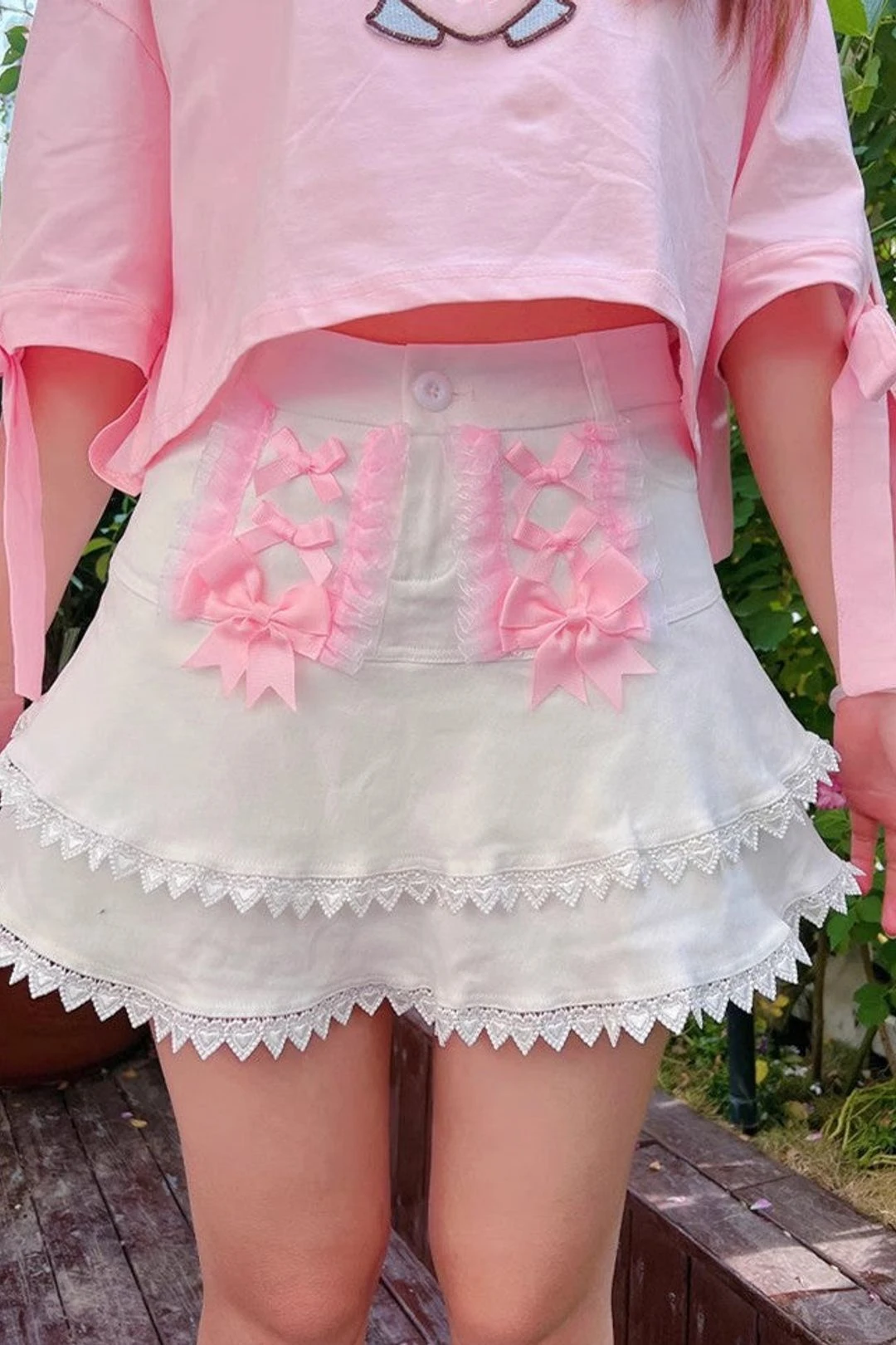 Fashion Bowtie Pleated Skirt PN5921 4 Fashion Bowtie Pleated Skirt PN5921 - Image 2