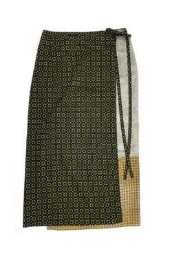 Wrap Skirt In Patchwork -Layer Outfit 39075470704890 4