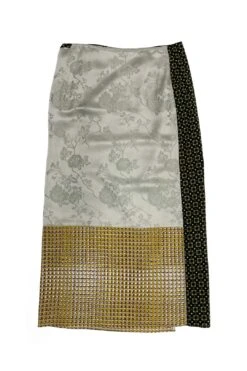 Wrap Skirt In Patchwork -Layer Outfit 39075470737658 5