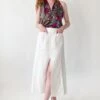 Vintage Chanel 1999 Linen Skirt 2 Vintage Chanel 1999 Linen Skirt -Layer Outfit 39099599814892 1