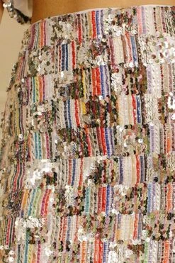 The Diamond Rainbow Top + Mini Skirt Set - Sold Separately -Layer Outfit 39114736271577 8