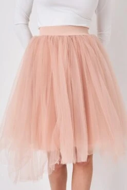 Tulle Pink Tutu Skirt {pre-order} -Layer Outfit 39128763236596 9