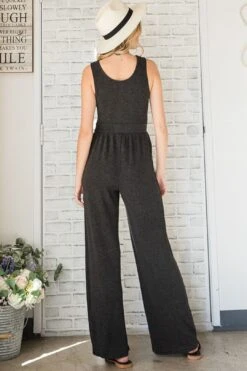 Kimball Sleeveless Jumpsuit- Nursing Friendly -Layer Outfit 39220963705053 8