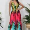 NEED YOU NOW Wide Leg Print Jumpsuit 2 NEED YOU NOW Wide Leg Print Jumpsuit -Layer Outfit 39227261092098 1