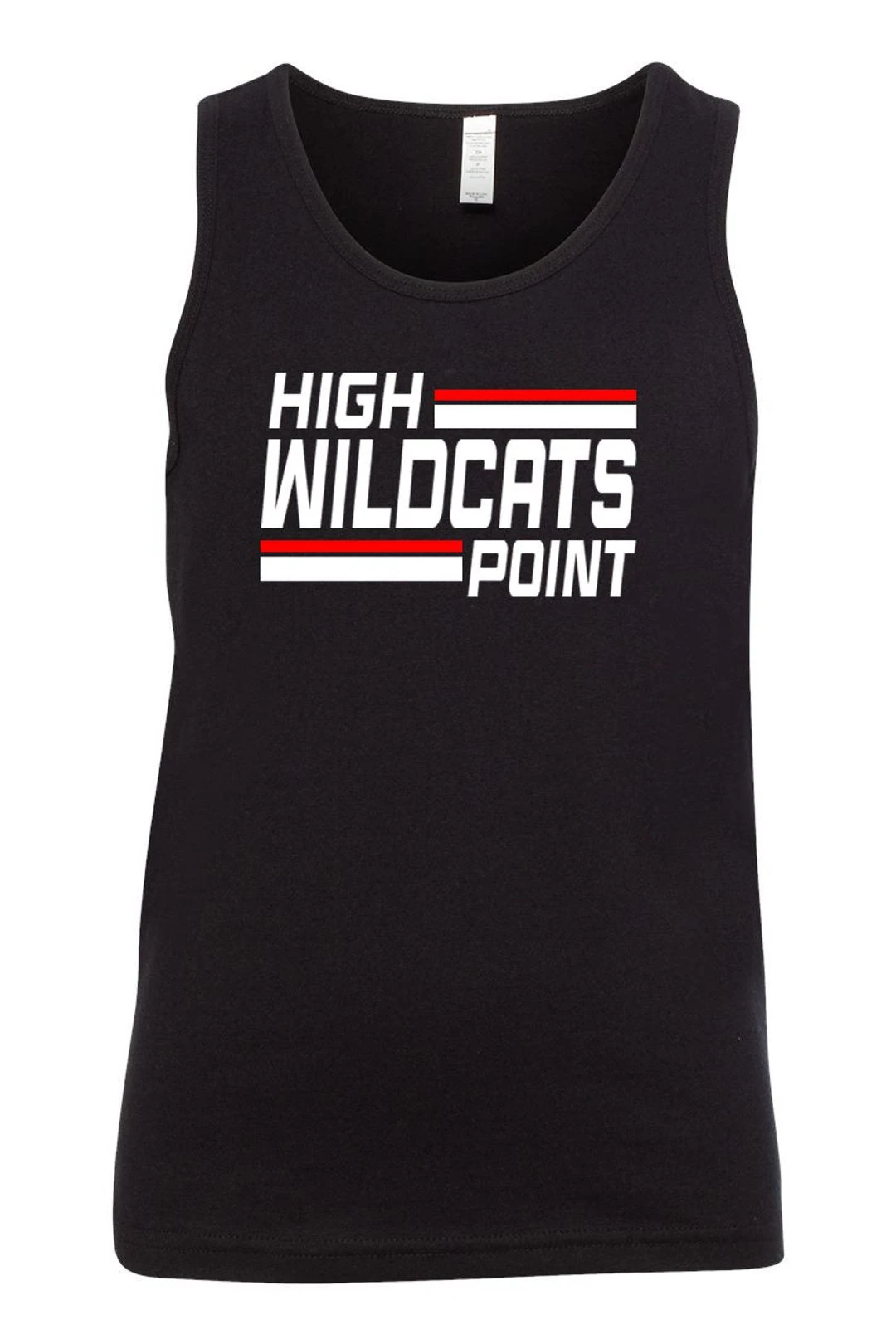 Wildcats Cheer Design 4 Ladies Muscle Tank Top 4 Wildcats Cheer Design 4 Ladies Muscle Tank Top - Image 2