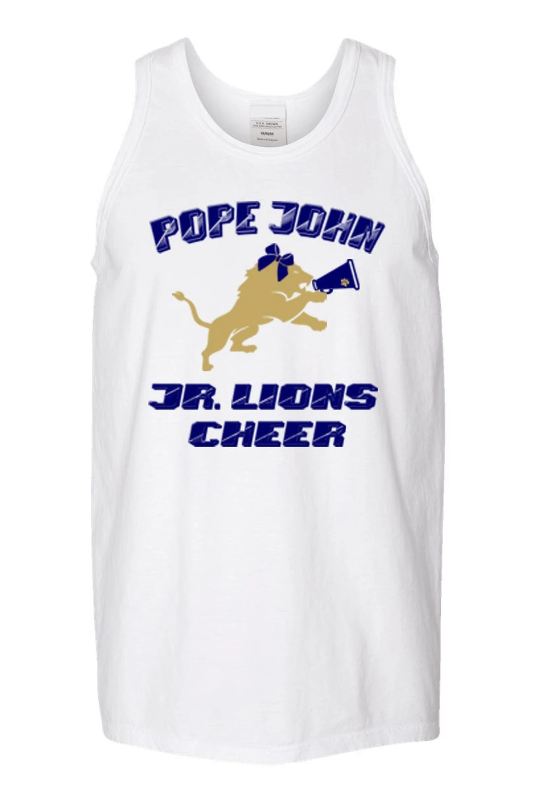 Lions Cheer Design 3 Muscle Tank Top 4 Lions Cheer Design 3 Muscle Tank Top - Image 2