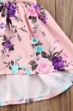 Girl Baby Girl Purple Matching Dress Jumpsuit -Layer Outfit 3929005031467 13