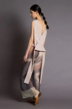 Tý Back V Wrap Top / Size XS, M - Light Green -Layer Outfit 39355298349294 4