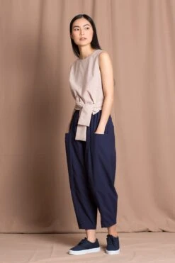 Tý Back V Wrap Top / Size XS, M - Light Green -Layer Outfit 39355302052078 7