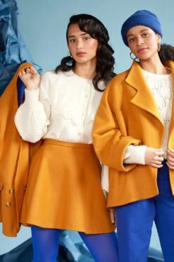 Velma Skirt In Wool Knit 9 Velma Skirt In Wool Knit -Layer Outfit 39357088989439 4