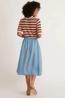 Mila Midi Skirt -Layer Outfit 39463407648995 4