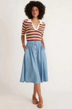 Mila Midi Skirt -Layer Outfit 39463408271587 5