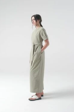 Milou Jumpsuit In Sage 13 Milou Jumpsuit In Sage -Layer Outfit 39859388317938 6