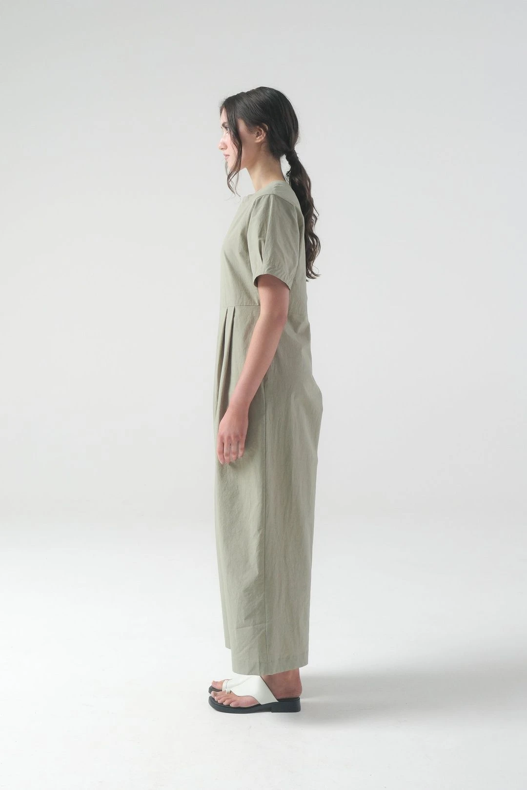 Milou Jumpsuit In Sage 6 Milou Jumpsuit In Sage - Image 4
