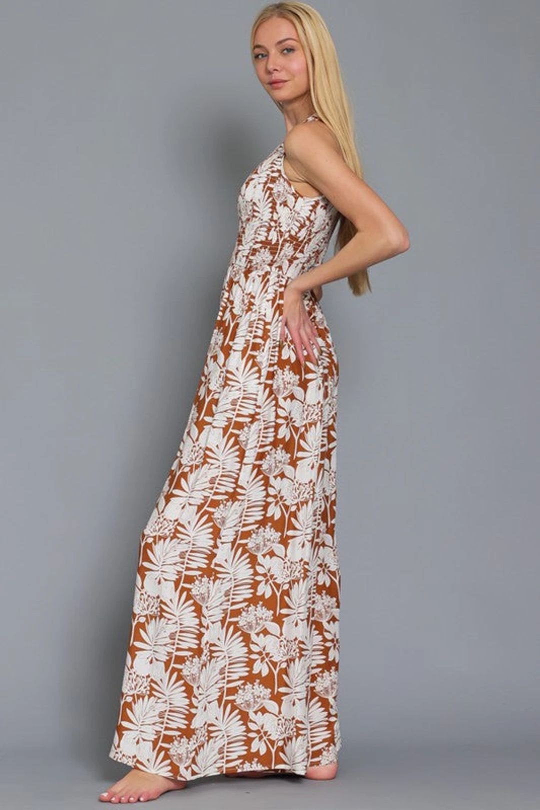 One Shoulder Ginger White Pant Jumpsuit 6 One Shoulder Ginger White Pant Jumpsuit - Image 4