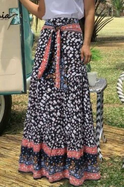 Casual Bohemian Maxi Skirts