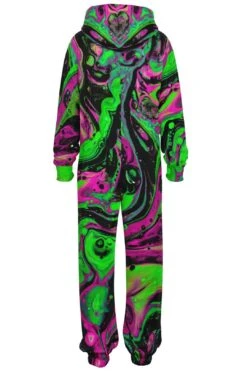 Fractal Jumpsuit (Made To Order) - Acid Waves -Layer Outfit 40099002286315 2