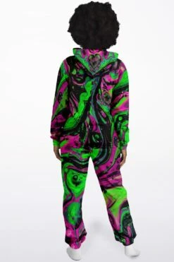 Fractal Jumpsuit (Made To Order) - Acid Waves -Layer Outfit 40099002319083 3