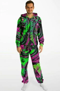 Fractal Jumpsuit (Made To Order) - Acid Waves -Layer Outfit 40099002384619 4