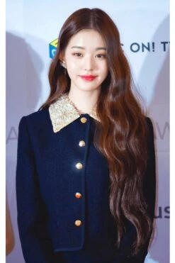 IVE Jang Won-young Inspired Top And Skirt Set 003 -Layer Outfit 40103586234682 11