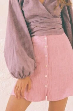 AURELIE SKIRT | ROSE -Layer Outfit 40322929262869 5