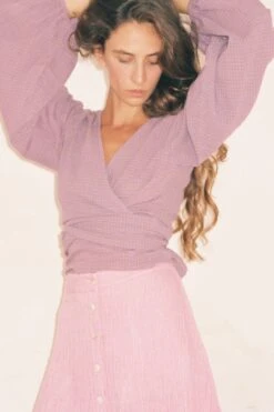 AURELIE SKIRT | ROSE -Layer Outfit 40322929328405 4