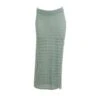 Rhythm Marketta Knit Midi Skirt In Teal -Layer Outfit 40347133542700 1