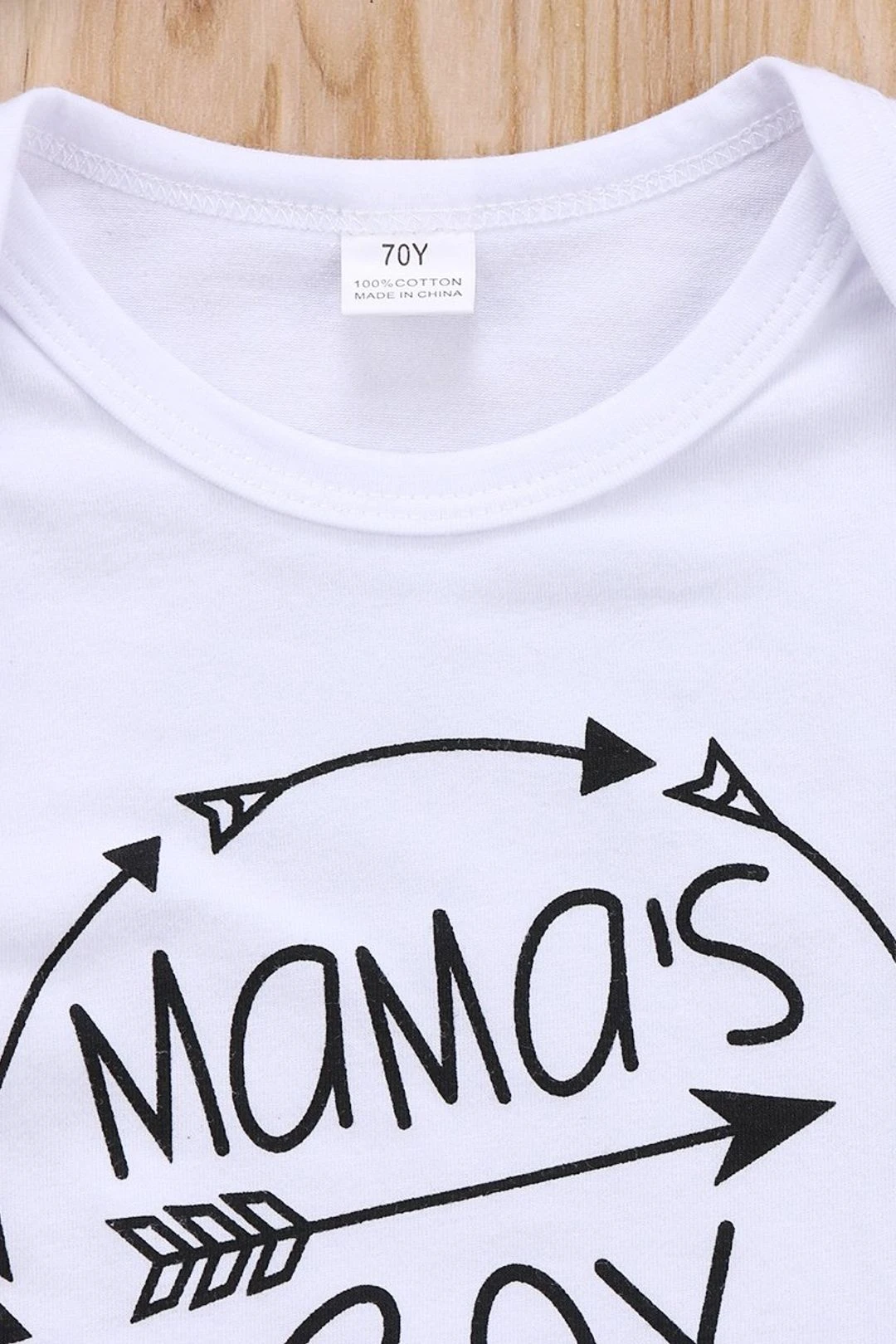 Baby Boy Jumpsuit Set Mama's Boy 7 Baby Boy Jumpsuit Set Mama's Boy - Image 5