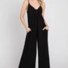 The Paola Smocked Back Cami Jumpsuit