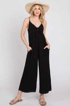 The Paola Smocked Back Cami Jumpsuit