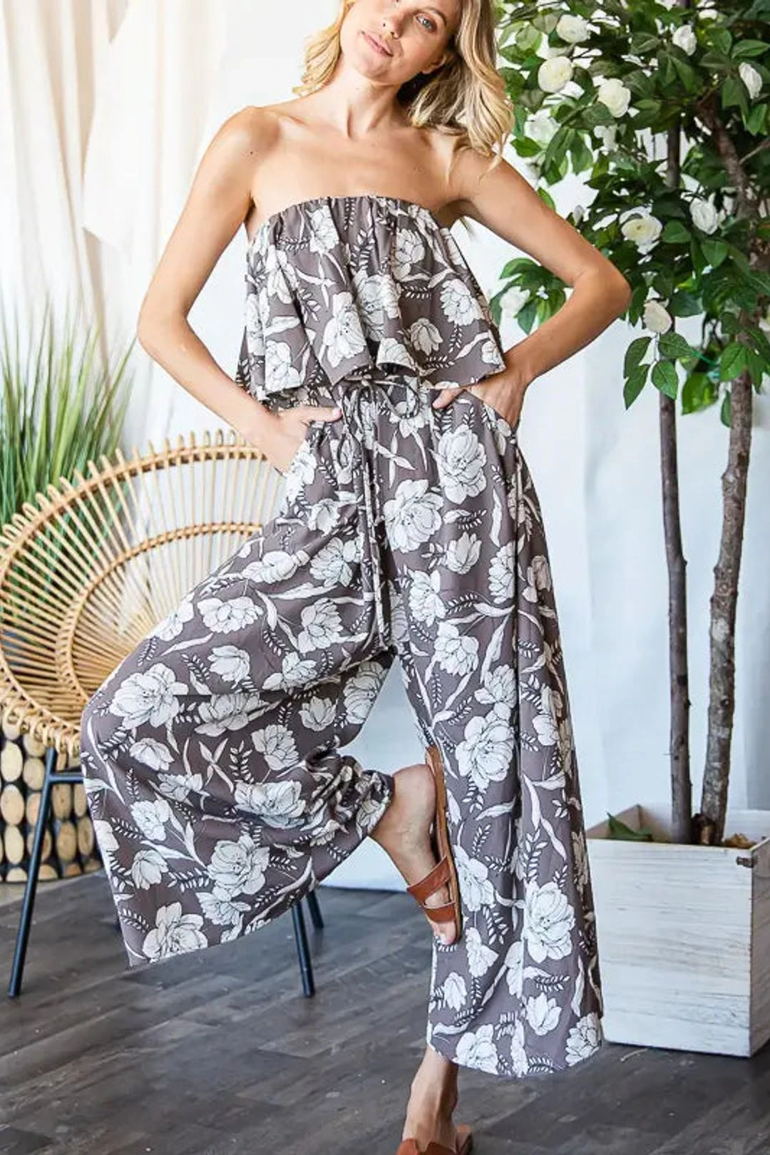 Last Ones! I Can Buy Myself Flowers, Strapless Jumper 4 Last Ones! I Can Buy Myself Flowers, Strapless Jumper - Image 2