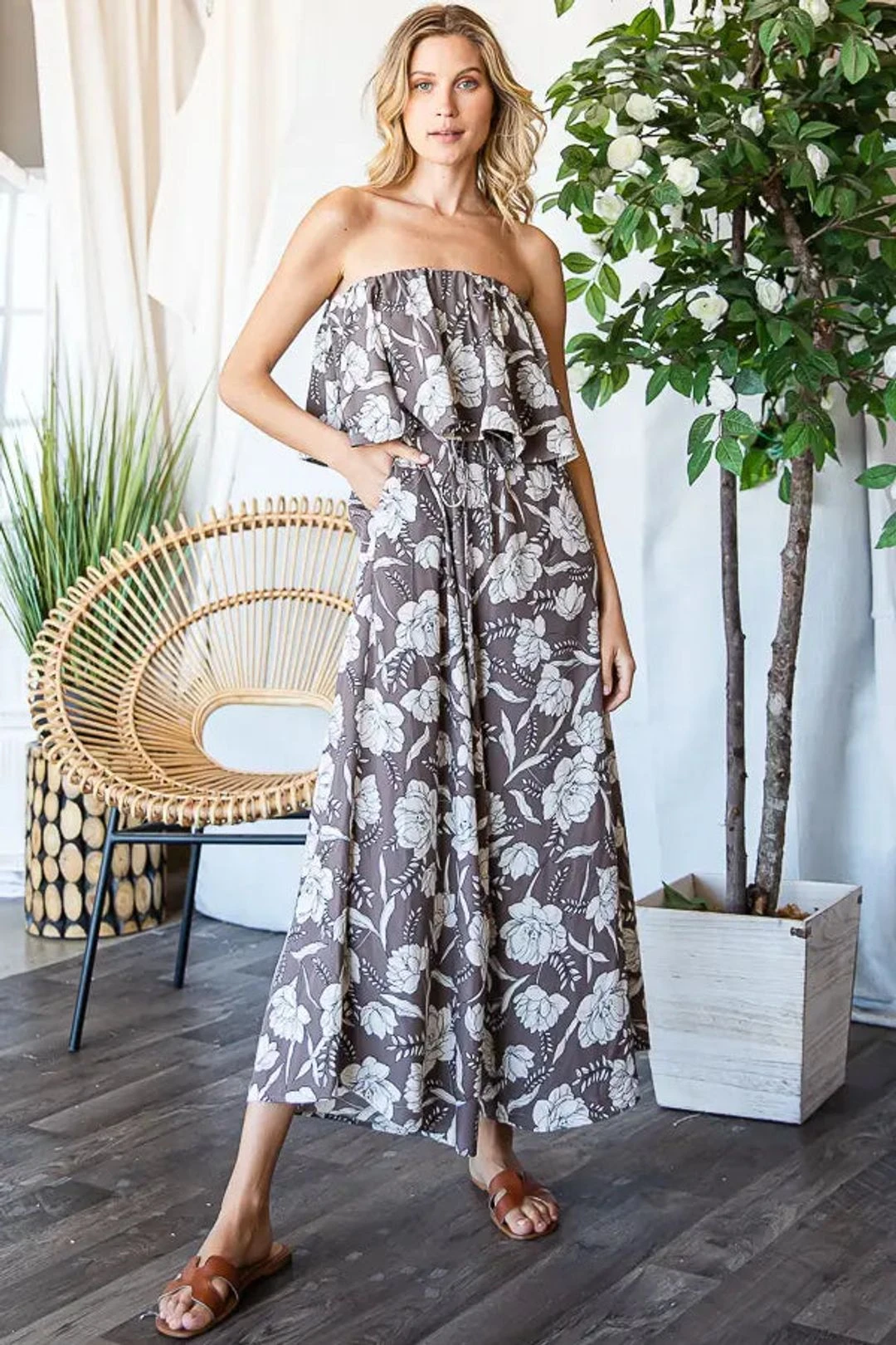 Last Ones! I Can Buy Myself Flowers, Strapless Jumper 6 Last Ones! I Can Buy Myself Flowers, Strapless Jumper - Image 4