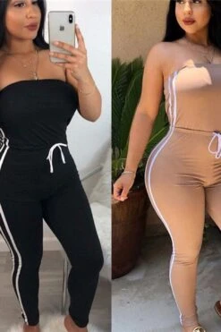 Off Shoulder Jumpsuits -Layer Outfit 40780599722259 3