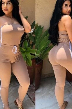 Off Shoulder Jumpsuits -Layer Outfit 40780599820563 5