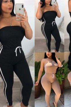 Off Shoulder Jumpsuits -Layer Outfit 40780599951635 9