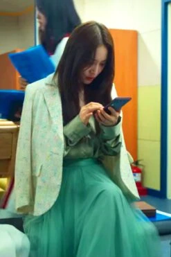 The Glory Lee Sa-ra (Kim Hieora) Inspired Top And Skirt Set 001 -Layer Outfit 41319405191482 3