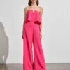 V-Cut Strapless Jumpsuit -Layer Outfit 41394981667095 1