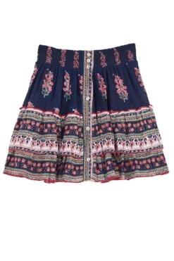 Flori Print Mini Skirt -Layer Outfit 41401206014261 3