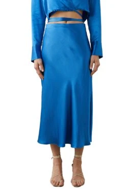 Anya Skirt In Cobalt