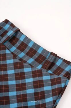 [Korean Style] Retro High Waist Plaid Short Skirt -Layer Outfit 41772082823474 16