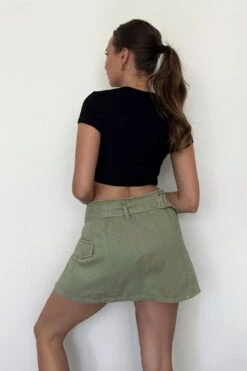 Cargo Wrap Mini Skirt -Layer Outfit 41816690458943 4