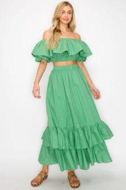 Maxi Skirt Set
