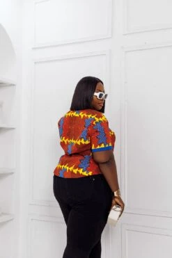 CHISA AFRICAN POLO TOP -Layer Outfit 42054428229922 5