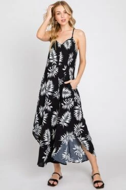 Woven Print Slouchy Jumpsuit -Layer Outfit 42112011043127 4