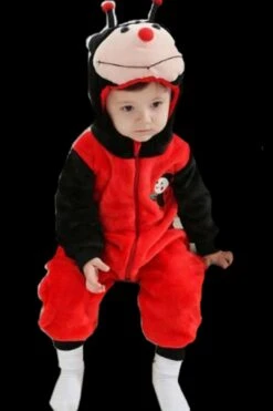 Stylish Ladybug Jumpsuit Onesies