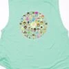 It's A Small World Circle Muscle Tank -Layer Outfit 4565258272883 1
