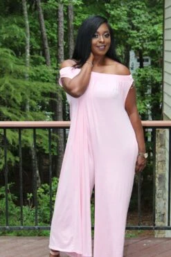 B.I.O.S. Loose Off Shoulder Jumpsuit (pastels) -Layer Outfit 4632080384042 5